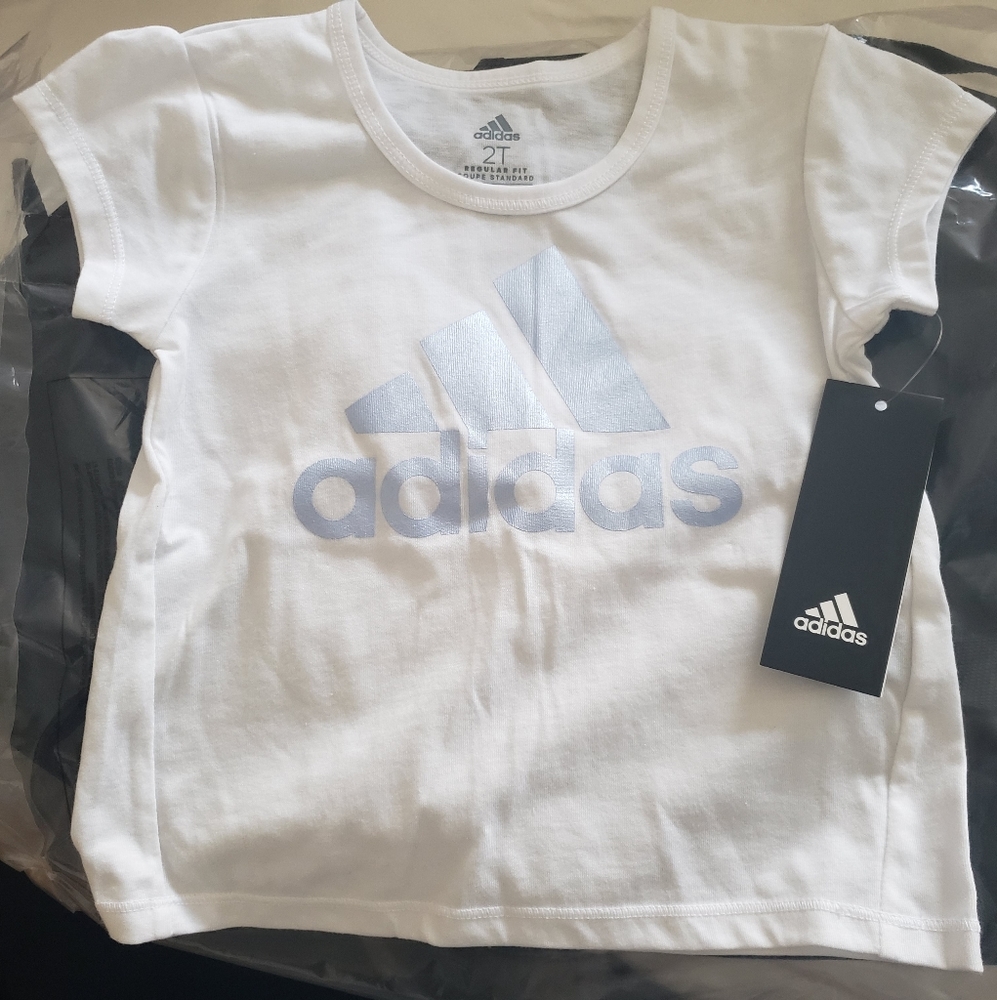 2T Girls Adidas outfit.NWT